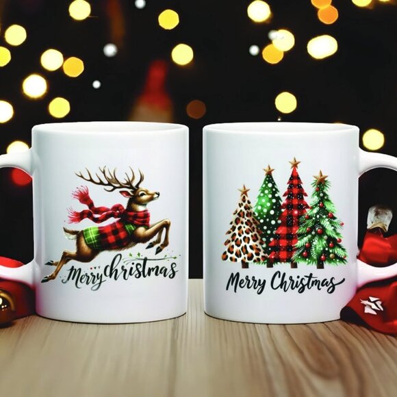 Fall and Christmas Mugs - Picture 2 of 5
